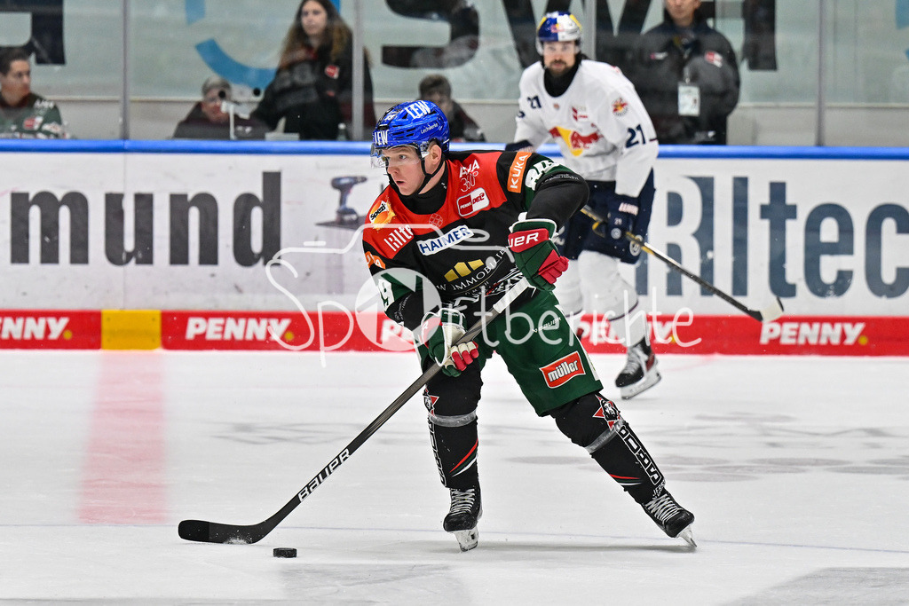 Augsburger Panther - EHC RB München | am PUck Mark ZENGERLE (Augsburger Panther #89) / DEL: Augsburger Panther - EHC RB Muenchen, Curt Frenzel Stadion am 16.01.2025