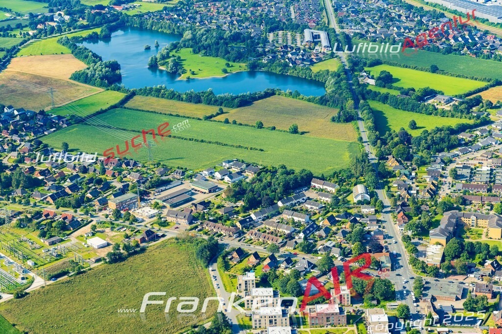Weding Handewitt Bild- Das Luftbild wurde 2025 vom UL-Flugzeug heraus erstellt ( keine Drohne bzw. Drohnenaufnahme ) - Hochauflösende Luftaufnahme -Nicht vergleichbar mit Google Maps oder Satelittenbilder- Die Geschenkidee !Mit Lizenz und Bildrechte bestellbar - CC