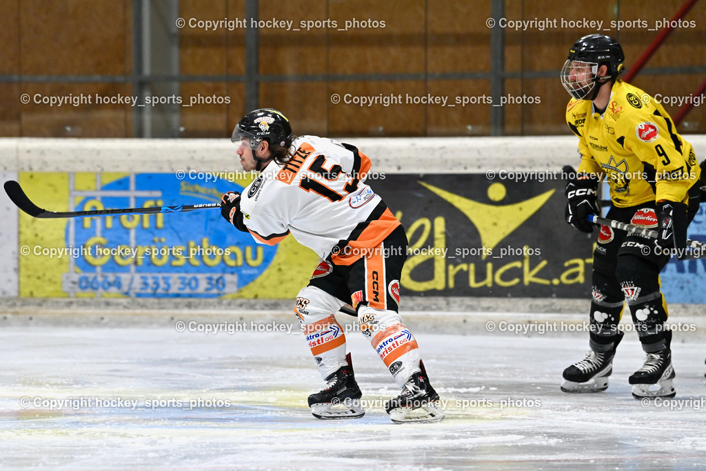 EC Spittal Hornets vs. USC Piraten Velden 7.2.2024 | #15 Titze Lukas, #9 Essmann Kevin