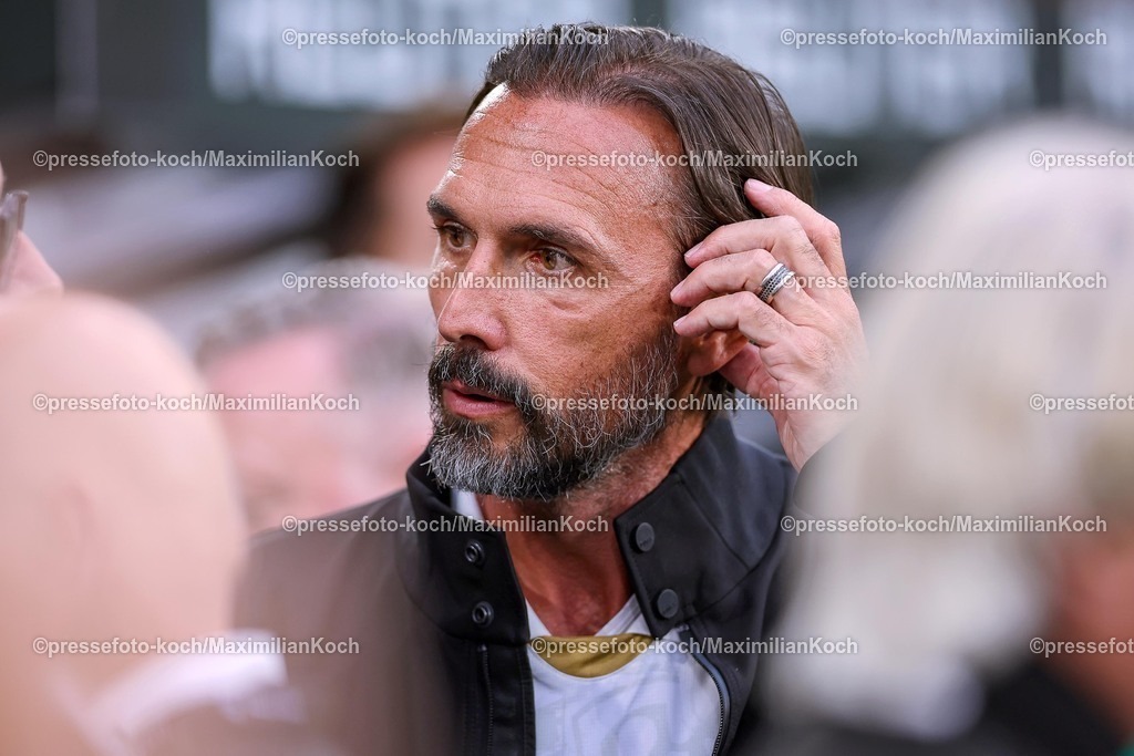 BMG02082501183 | 02.08.2025, Fußball, Borussia Mönchengladbach - FC Valencia, 125 Jahrfeier Jubiläumsspiel, Borussia-Park, Saison 2025 2026: Martin Stranzl DFB regulations prohibit any use of photographs as image sequences and or quasi-video.