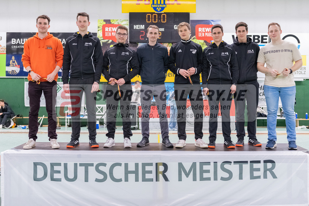 HK_20230305_106364 | Deutsche Meisterschaft MU16 Finale Mannheimer HC - Rot-Weiss Köln / Ehrungen am 5.3.2023 RWK, Köln ,