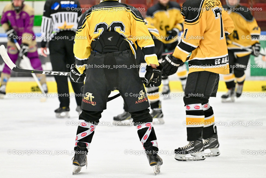 EC Kellerberg vs. EC Arnoldstein | Andiamo Sponsor, EC Kellerberg vs. EC Arnoldstein, EC Kellerberg vs. EC Arnoldstein am 03.02.2025 in Villach (Stadthalle Villach), Austria, (Photo by Bernd Stefan)