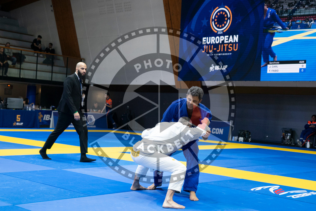 20240119PBB3822 | Fighters compete during the IBJJF European Championship in Paris, France, on January 19, 2024.
