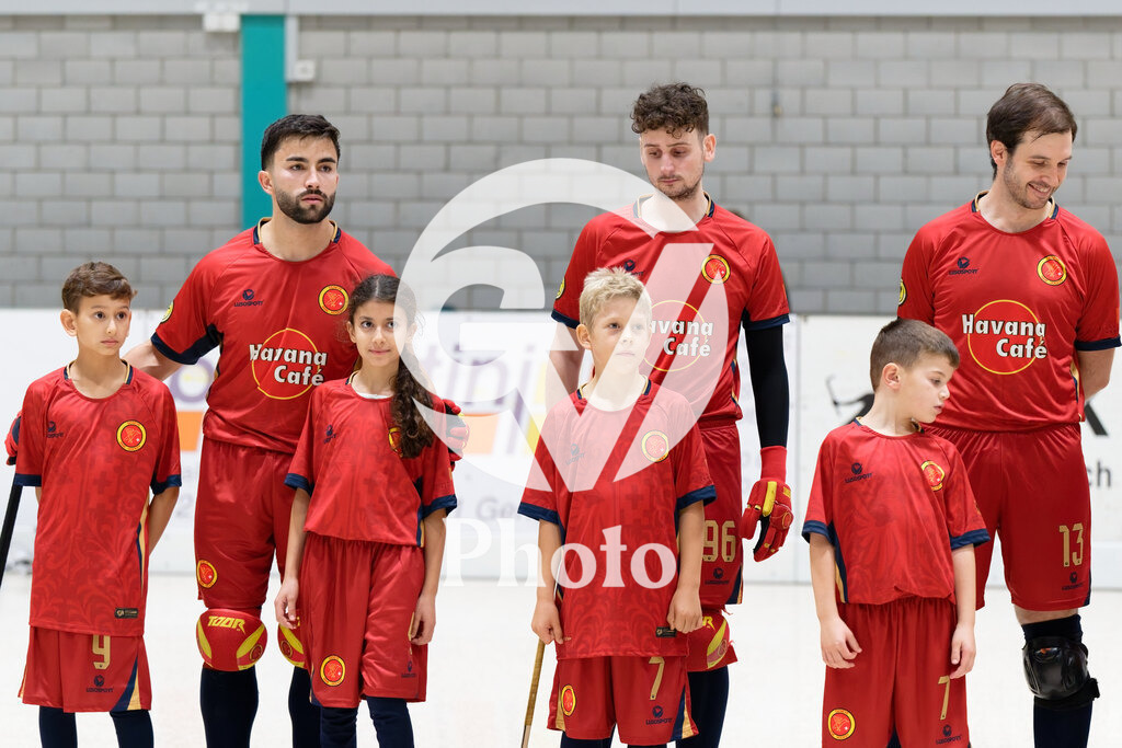 LNA - Geneve RHC v RC Biasca |  during the LNA match between Geneve RHC and RC Biasca at Centre Sportif Queue D'Arve in Geneve, Switzerland