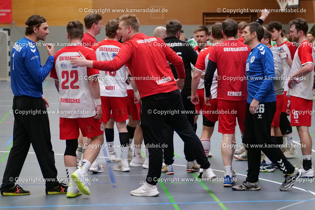 Handball : Verbandsliga Herren: TB Oberhausen - RW Oberhausen  am 12.04.2026 in Oberhausen. | Handball : Verbandsliga Herren: TB Oberhausen - RW Oberhausen  am 12.04.2026 in Oberhausen. - Realisiert mit Pictrs.com