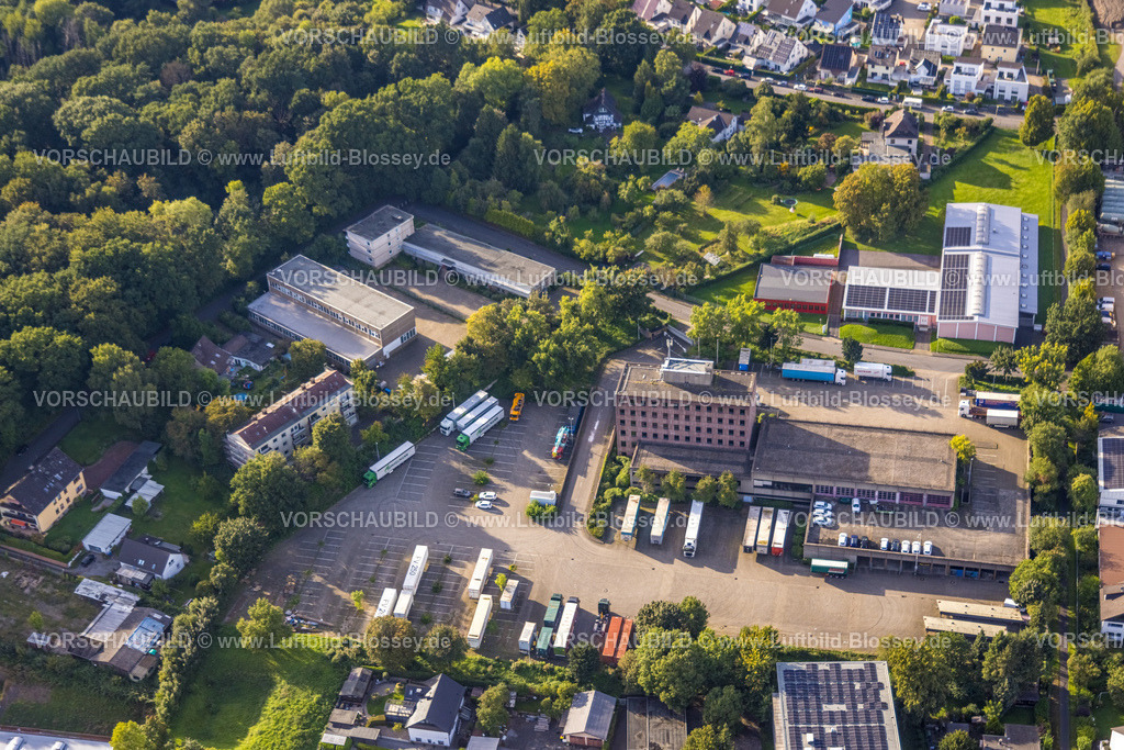 Hagen230903522 | Luftbild, Gewerbegebiet Lütkenheider Straße, Genuit P. Transportunternehmen, THW Ortsverband Hagen, Boele, Hagen, Ruhrgebiet, Nordrhein-Westfalen, Deutschland
