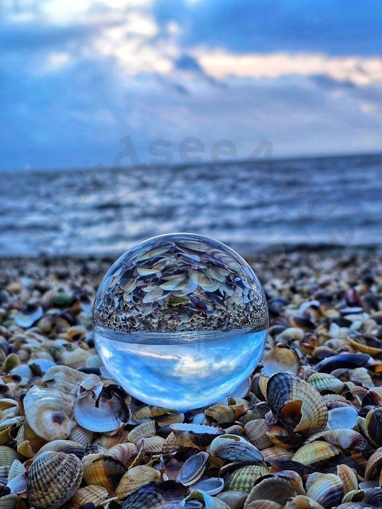Glaskugel-Lensball | Glaskugel bilder Lens all Nordsee Christallbilder  - Realisiert mit Pictrs.com