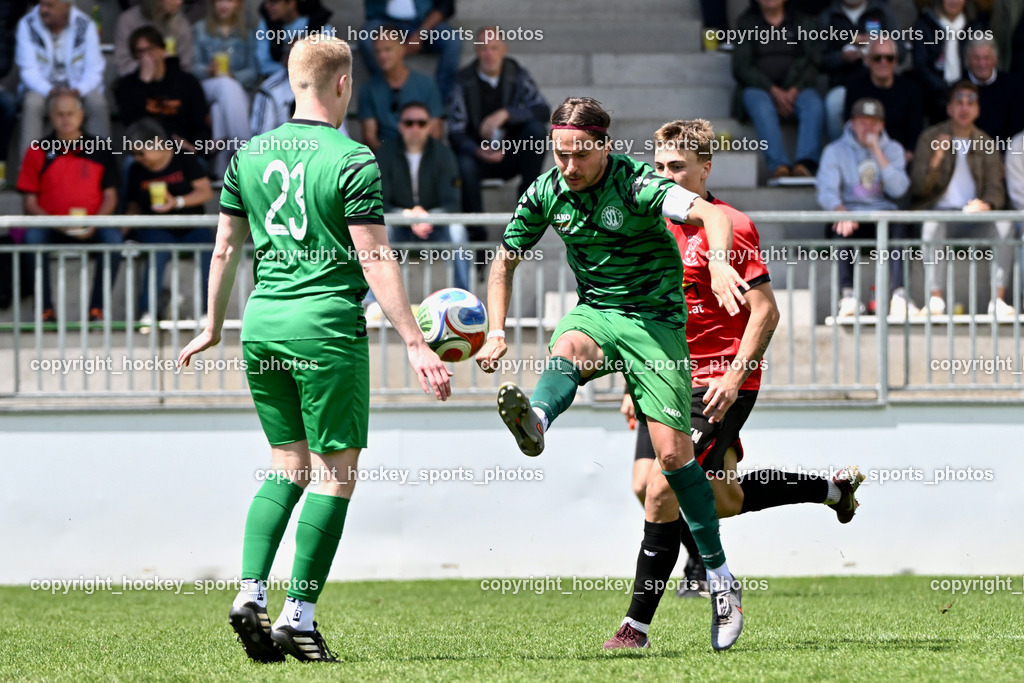 SC Landskron vs. SV Falle Maria Gail | #23 Matteo Zauner SC Landskron, #14 Daniel Arneitz SC Landskron, SC Landskron vs. SV Falle Maria Gail, SC Landskron vs. SV Falle Maria Gail am 17.05.2026 in Villach (Sportanlage Landskron), Austria, (Photo by Bernd Stefan)
