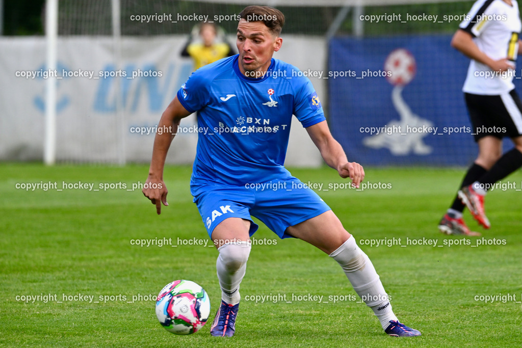 SAK vs. SV Spittal Drau 1921 | #24 Luka Gajic SAK, SAK vs. SV Spittal Drau 1921, SAK vs. SV Spittal Drau 1921 am 23.05.2025 in Klagenfurt (Sportpark Welzenegg), Austria, (Photo by Bernd Stefan)