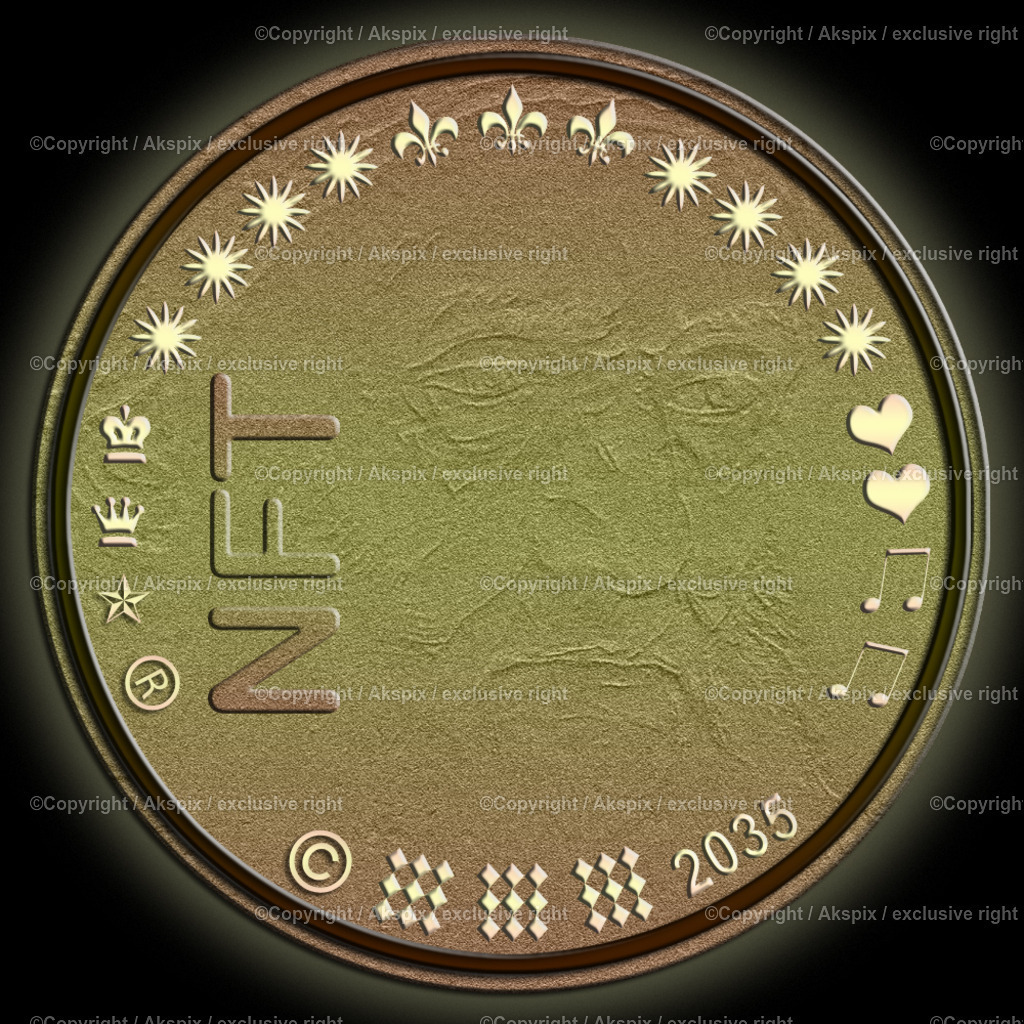 NFTs_Coin-2035-2 | Die Bildagentur Akspix ist eine Online-Bildagentur und bietet professionelles und kreatives Bildmaterial Royalty free und Rights Managed. Bildarchiv Akspix bietet eine große Auswahl an kreativen und klassischen Motiven.Frankfurt Fotograf, Fotoshooting