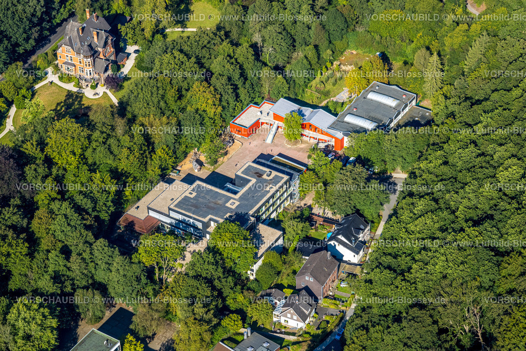 Velbert240811637Langenberg | Luftbild, Windrather-Talschule, Oberbonsfeld, Velbert, Ruhrgebiet, Nordrhein-Westfalen, Deutschland