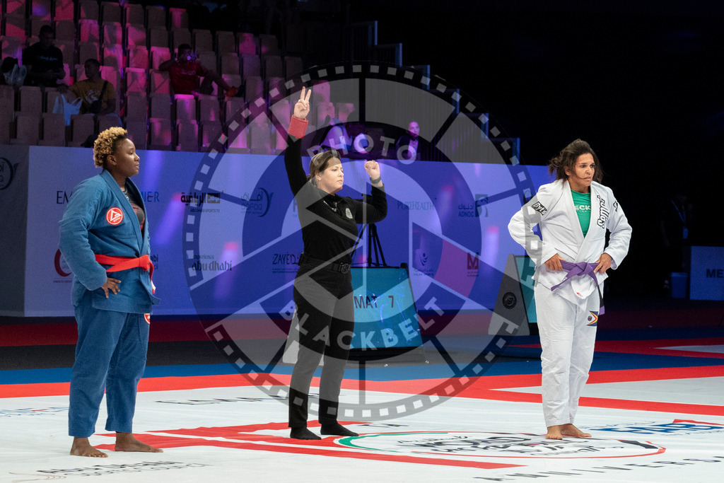 20231106PBB3170 | Fighters compete during the AJP World Master Championship in the Mubadala Arena in Abu Dhabi, Arab United Emirates, on November 6, 2023.