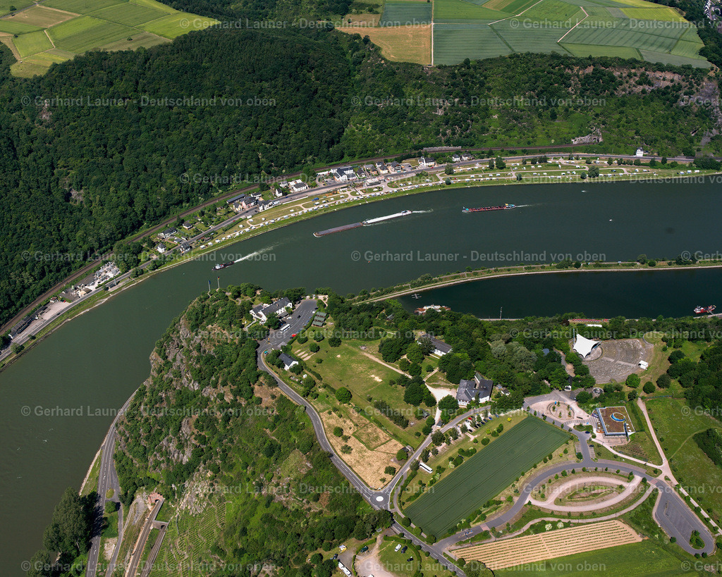 2624119 | Loreley am Rhein mit Schiffen bei St. Goar