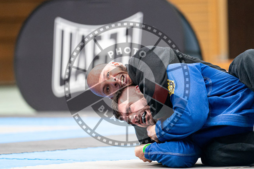20230826PBB53627 | Fighters compete during the AJP INTLPRO BJJ and grappling competition in Hamburg, Germany, on August 26 2023.