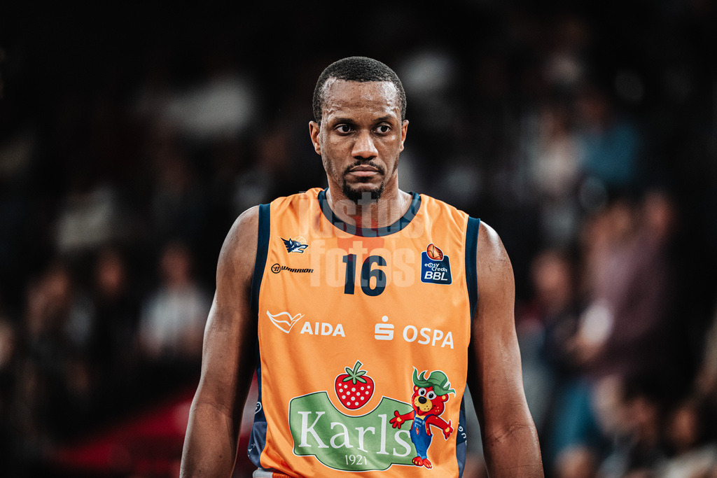 Basketball | Männer | Saison 2025/2026 | easyCredit Basketball Bundesliga | 13. Spieltag | Veolia Towers Hamburg vs. Rostock Seawolves | 22.04.2026 | Phillip Greene IV (#16, Rostock Seawolves)