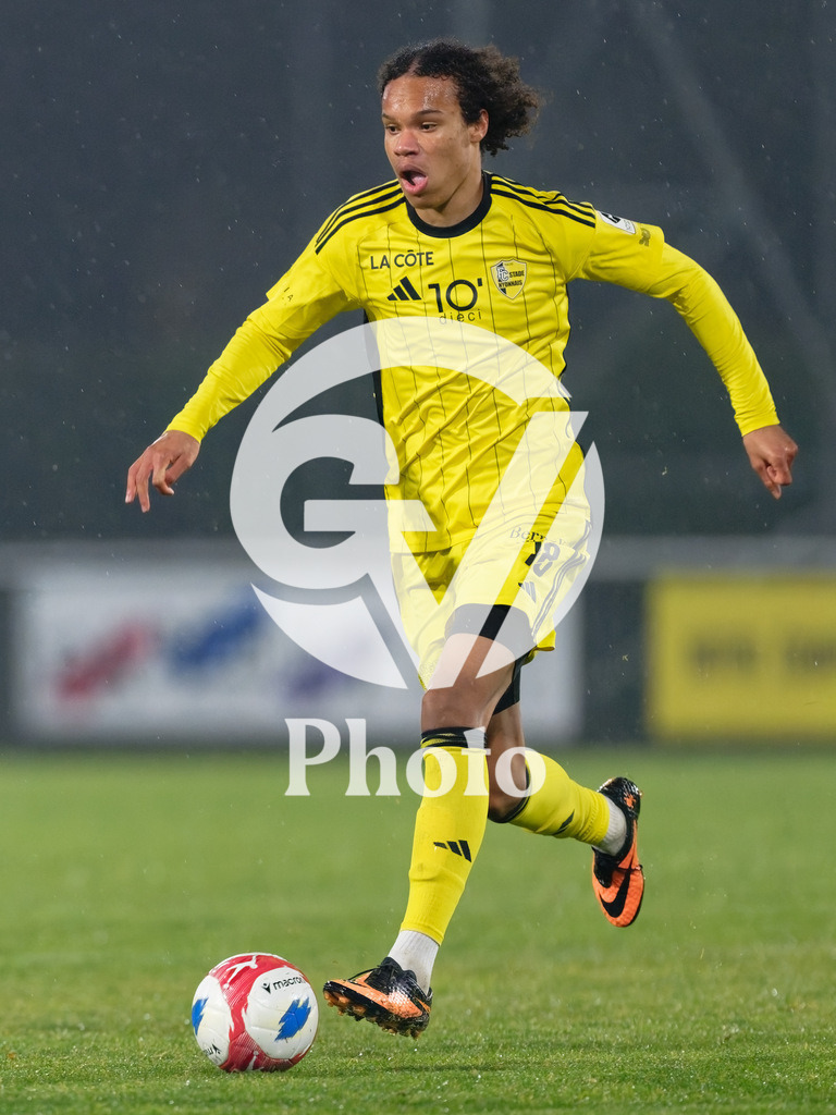 dieci Challenge League - FC Stade Nyonnais v Neuchatel Xamax FCS |  during the dieci Challenge League match between FC Stade Nyonnais and Neuchatel Xamax FCS at Centre sportif de Colovray in Nyon, Switzerland