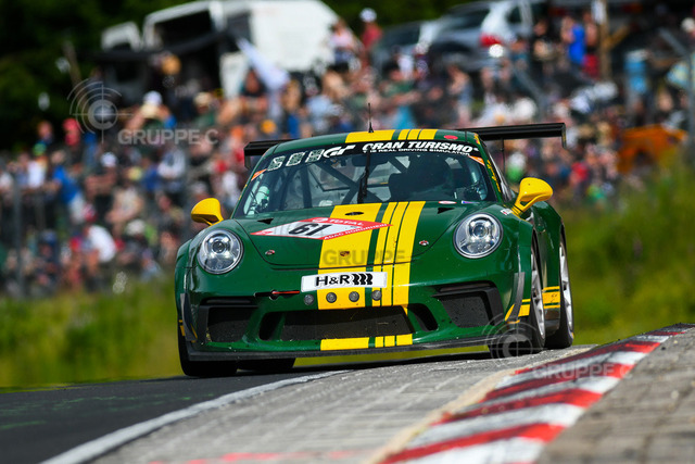 24hNbr19_0147698OK_JB | 24h Nürburgring 2019 - ADAC TOTAL 24-Rennen - Foto: Gruppe C Photography; #61 Porsche 911 GT3 Cup, Sponsor: Team 9und11 Racing: Tim Scheerbarth, Ralf Oehme, Georg Goder, Martin Schlüter - Realisiert mit Pictrs.com
