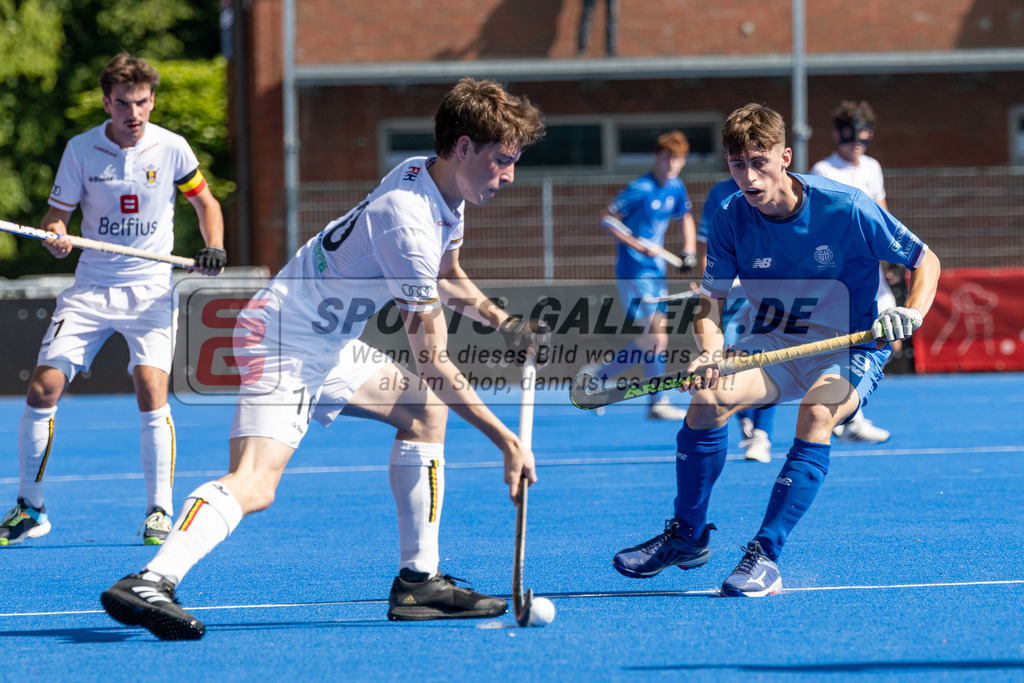 SFE_20230708_0008 | EuroHockey EM U18 Boys Belgium vs Scotland am 08.07.2023 in Krefeld (Gerd-Wellen-Hockeyanlage), Photo: Stephan Fehrmann 2023 (Sports-Gallery)