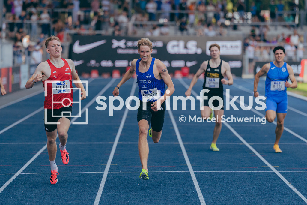 Deutsche Meisterschaften der Frauen und Männer 2026 | Manuel Sanders, TV Wattenscheid 01, 400-Meter-Lauf, Halbfinale, Deutsche Meisterschaften der Frauen und Männer 2026, Lohrheidestadion Bochum-Wattenscheid, 25.07.2026. Foto: Marcel Schwering / sportimfokus - Realisiert mit Pictrs.com