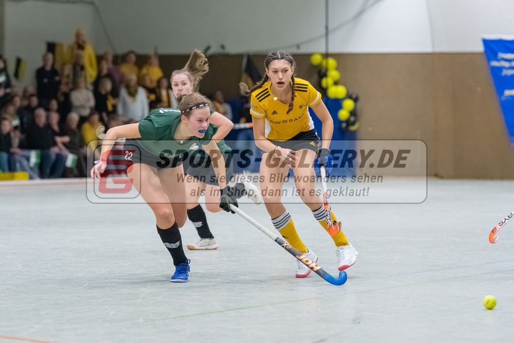 HK_20230225_104196 | Deutsche Meisterschaft WU16 Harvestehuder THC - 1. Hanauer THC am 25.2.2023 DSC 99, Düsseldorf ,