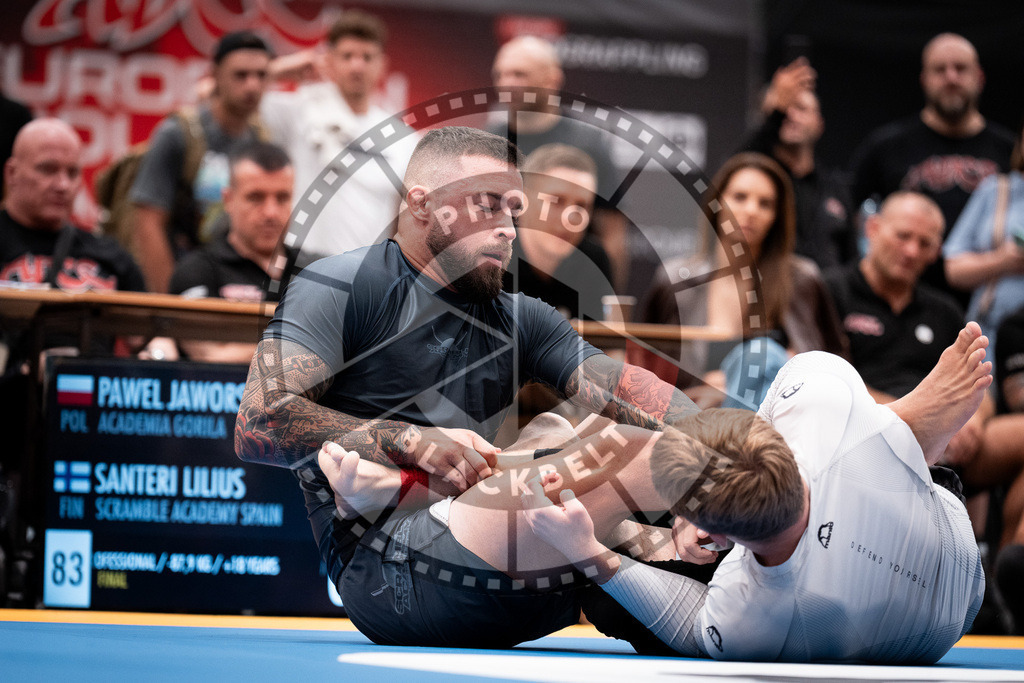 20250906PBB4733 | Fighters compete during the ADCC European Trials  competition in Warsaw, Poland, on September 6, 2025.