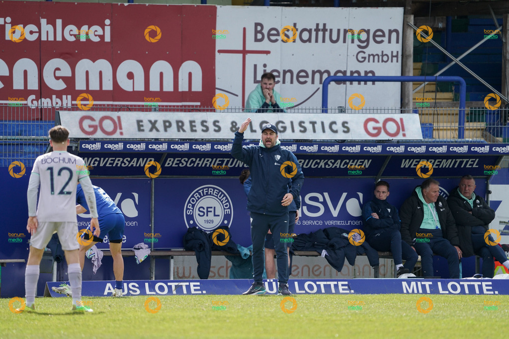 VfL Sportsfreunde Lotte vs. VfL Bochum II U23 - Regionalliga West - 28. Spieltag 2026 | Trainer Heiko Butscher - Realisiert mit Pictrs.com
