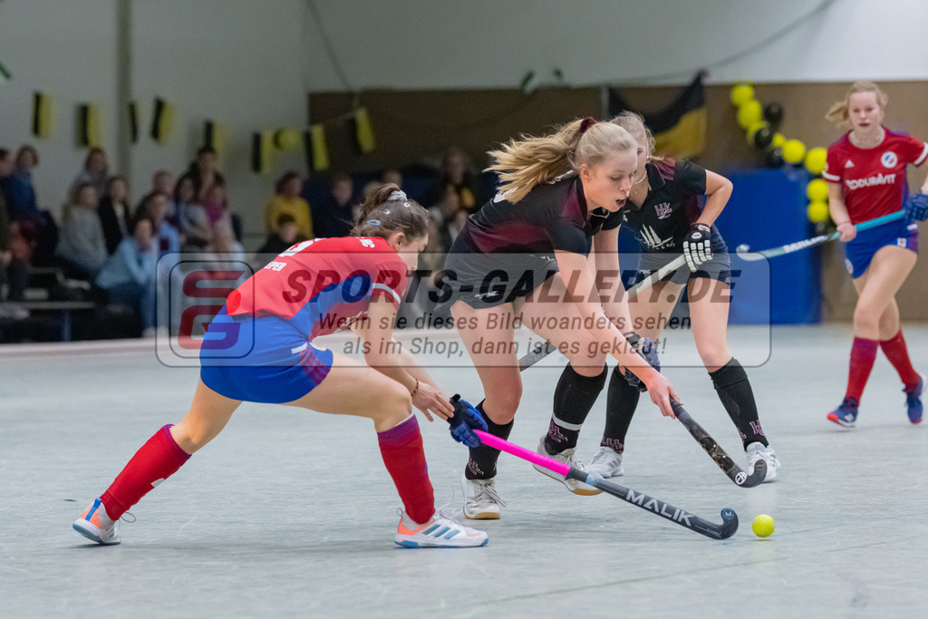 HK_20230225_104767 | Deutsche Meisterschaft WU16 Mannheimer HC - HC Ludwigsburg am 25.2.2023 DSC 99, Düsseldorf ,