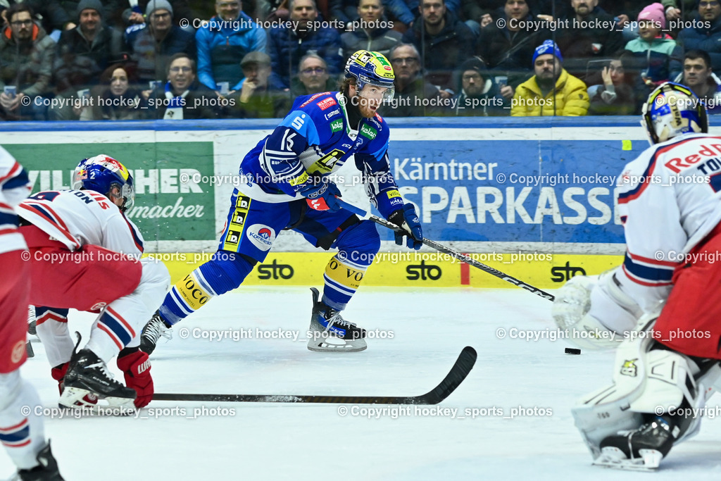 EC IDM WÄRMEPUMPEN VSV vs. EC Red Bull Salzburg | #16 HANCOCK Kevin EC VSV, EC IDM WÄRMEPUMPEN VSV vs. EC Red Bull Salzburg, EC IDM WÄRMEPUMPEN VSV vs. EC Red Bull Salzburg am 17.01.2025 in Villach (Stadthalle Villach), Austria, (Photo by Bernd Stefan)