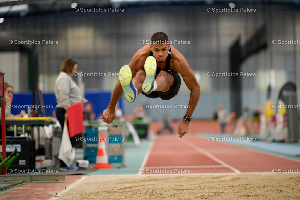 250208_xkaix_DM Mehrkampf_7 | 08.02.2025, xkaix, Leichtathletik 20. Deutsche Meisterschaften, Mehrkampf Halle v.l. Malik Diakité (Hannover 96) - Realisiert mit Pictrs.com
