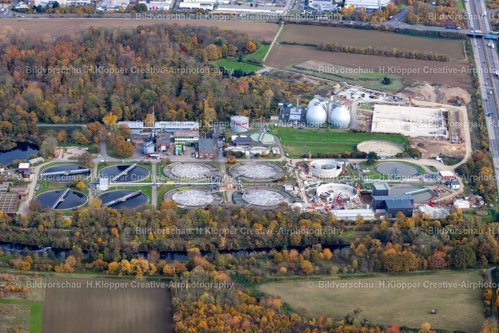 Luftbilder Düren Niederzier Eifel-Rur - Kläranlage  -7142 | Luftbilder Düren Niederzier Eifel-Rur - Kläranlage - Realisiert mit Pictrs.com
