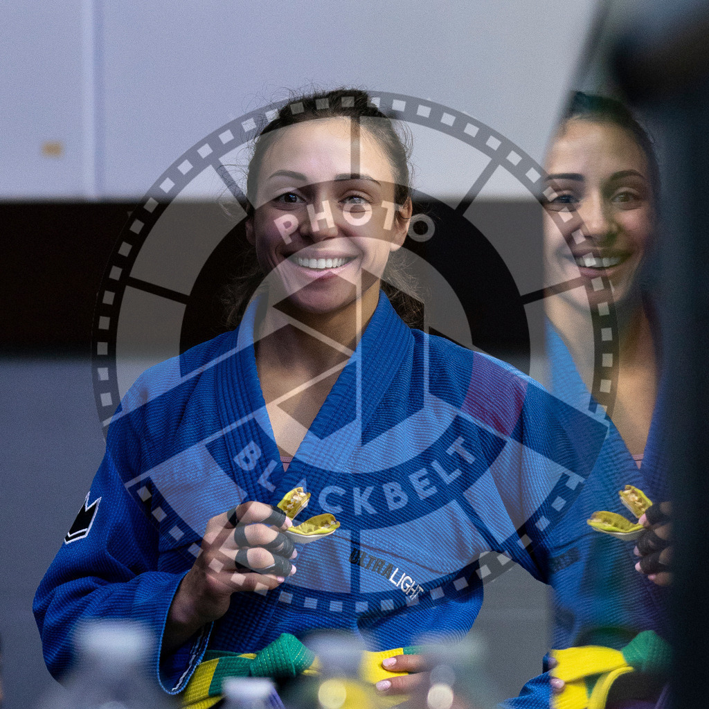 20240123PBB04122 | Fighters compete during the second day of the IBJJF European Championship in Paris, France, on January 23, 2024.