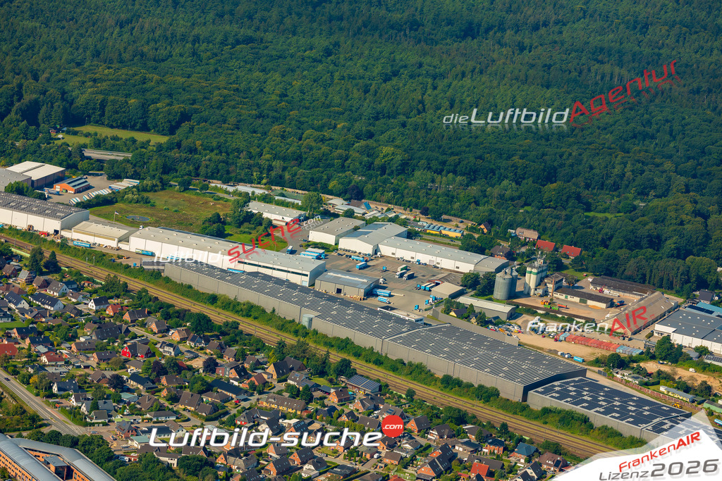 Schöne Luftaufnahme als Geschenk in Weding Handewitt - Die Luftbildaufnahme wurde 2025 vom UL-Flugzeug heraus erstellt ( keine Drohne ) - Hochauflösende Luftaufnahme -Nicht vergleichbar mit Google Maps oder Satelittenbilder- Die Geschenkidee !Mit Lizenz und Bildrechte bestellbar