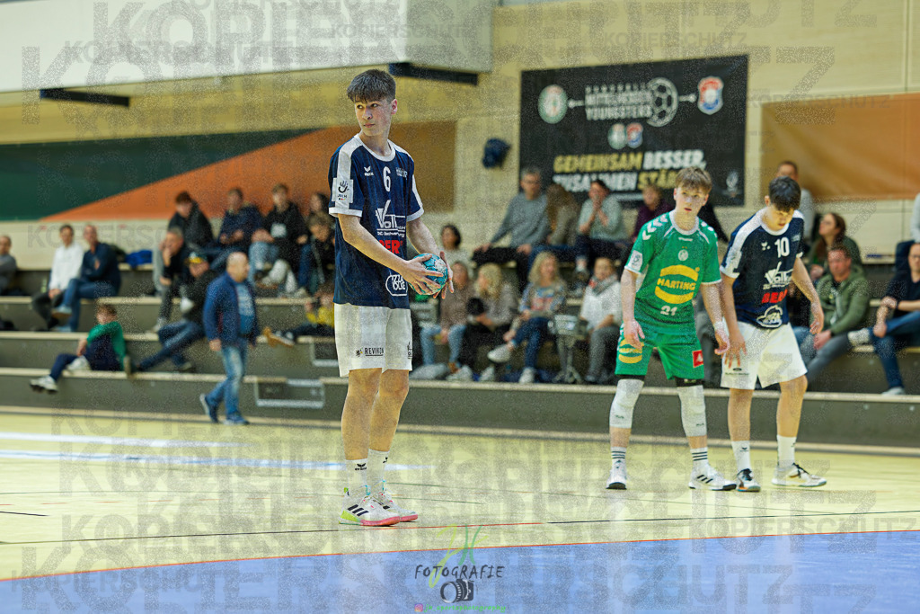 mJB Pokalrunde dt. Meisterschaft, TV Hüttenberg - TSV GWD Minden | mJB Pokalrunde dt. Meisterschaft, TV Hüttenberg - TSV GWD Minden am 15.03.2025 in Münchholzhausen (Sporthalle Münchholzhausen)Photo © 2025 - Jörg Heinrich - Realisiert mit Pictrs.com