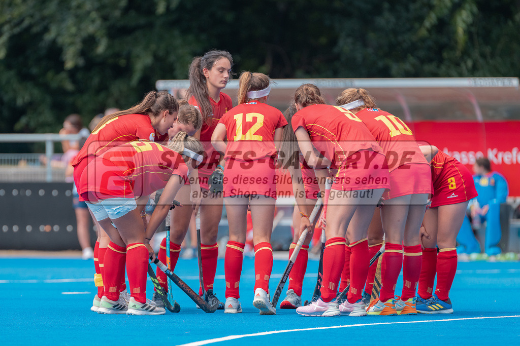 HK_20230710_2-13 | Euro Hockey WU18 Spain - Austria Championship Girls & Boys am 10.7.2023 CHTC , Krefeld ,