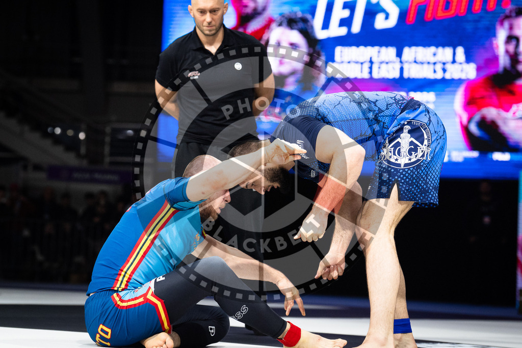 20260215PBB9715 | Fighters compete during the ADCC European Trials competition day 2 in Belgrade, Serbia, on February 15, 2026.