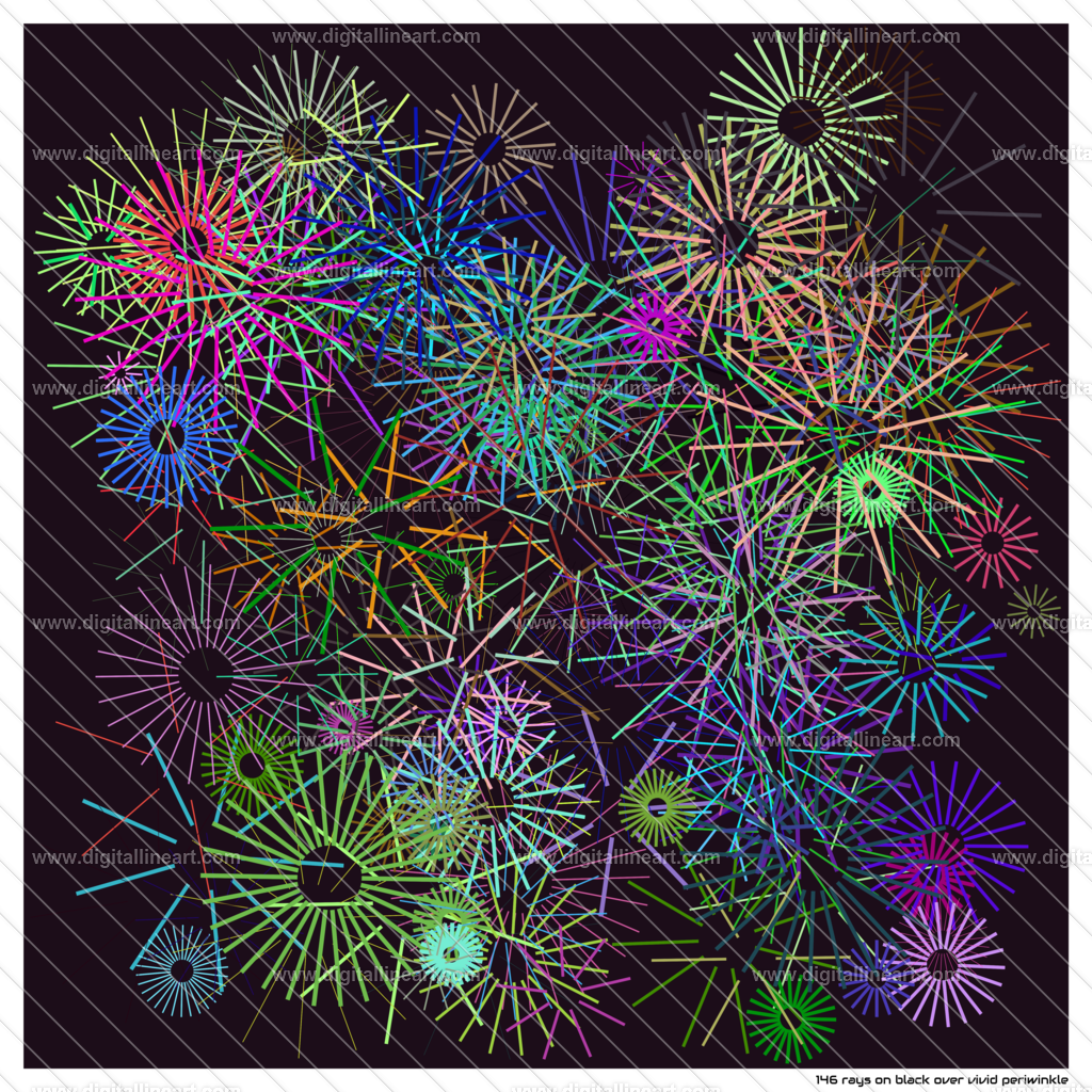 146-rays-black-over-vivid-periwinkle | digitallineart - Realisiert mit Pictrs.com