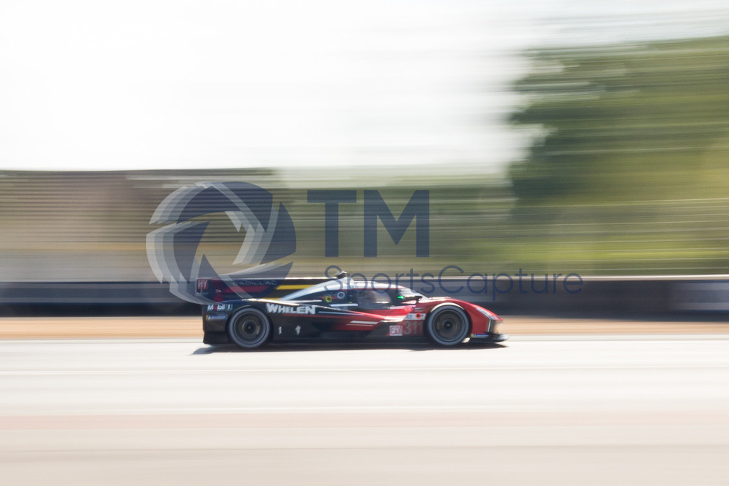 Trainproduction-20230608-1046 | LE MANS,FRANCE,08.Jun.23 - MOTORSPORTS - WEC, FIA World Endurance Championships, 24 Hours of Le Mans, Circuit de la Sarthe, free practice 3. Image shows Luis Felipe Derani (BRA), Alexander Sims (GBR) and Jack Aitken (GBR/ Action Express Racing). Photo: Trainproduction / Matthias Trinkl