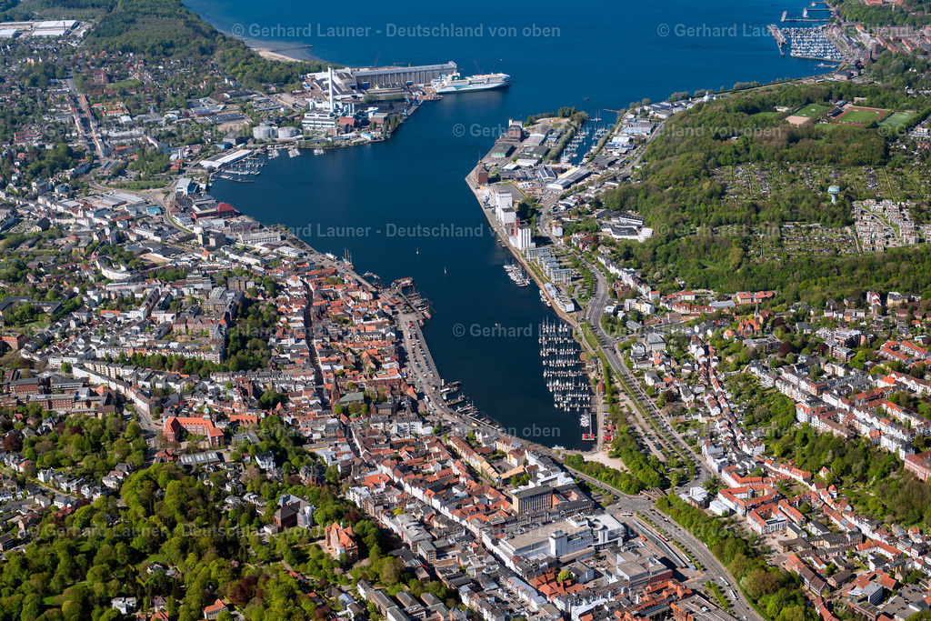 3801923 | Stadtansicht Flensburg mit Flensburger Förde