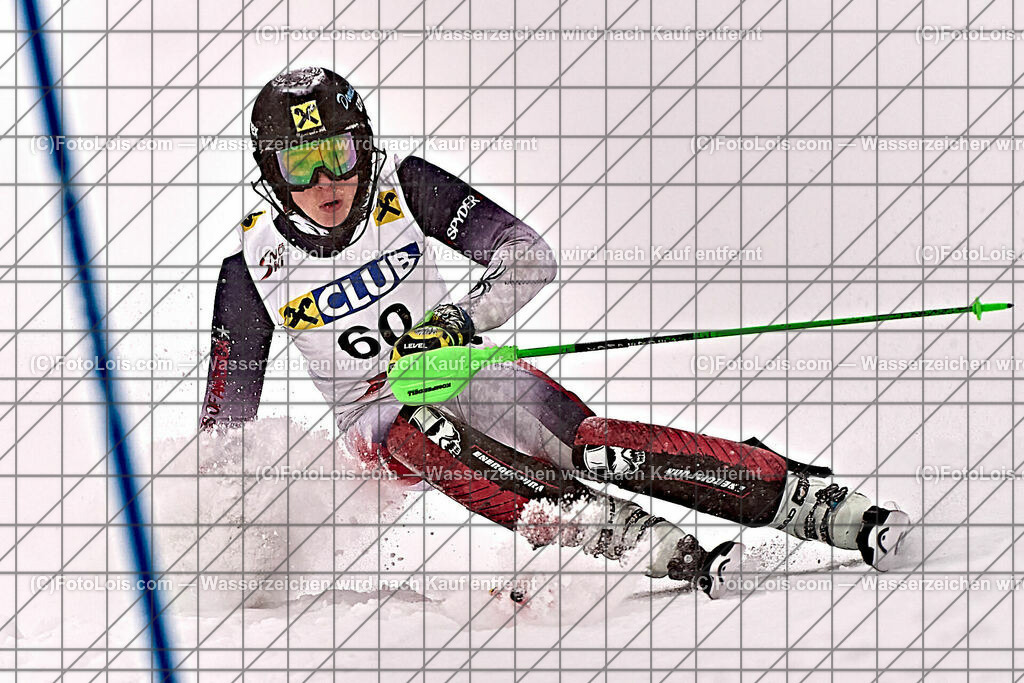 ALP1768_NW-OAC-SL-I_Hochkar_Berger Dominic | (C)FotoLois.com, Alois Spandl. NÖ Raiffeisen-Club NachwuchsCup & OstalpenCup, Hochkar, Slalom, So 7. Januar 2024.