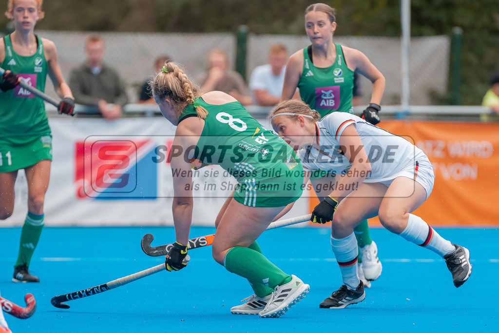 HK_20230713_102152 | Euro Hockey WU18 Germany vs Ireland Championship Girls &amp; Boys am 13.7.2023 CHTC , Krefeld ,