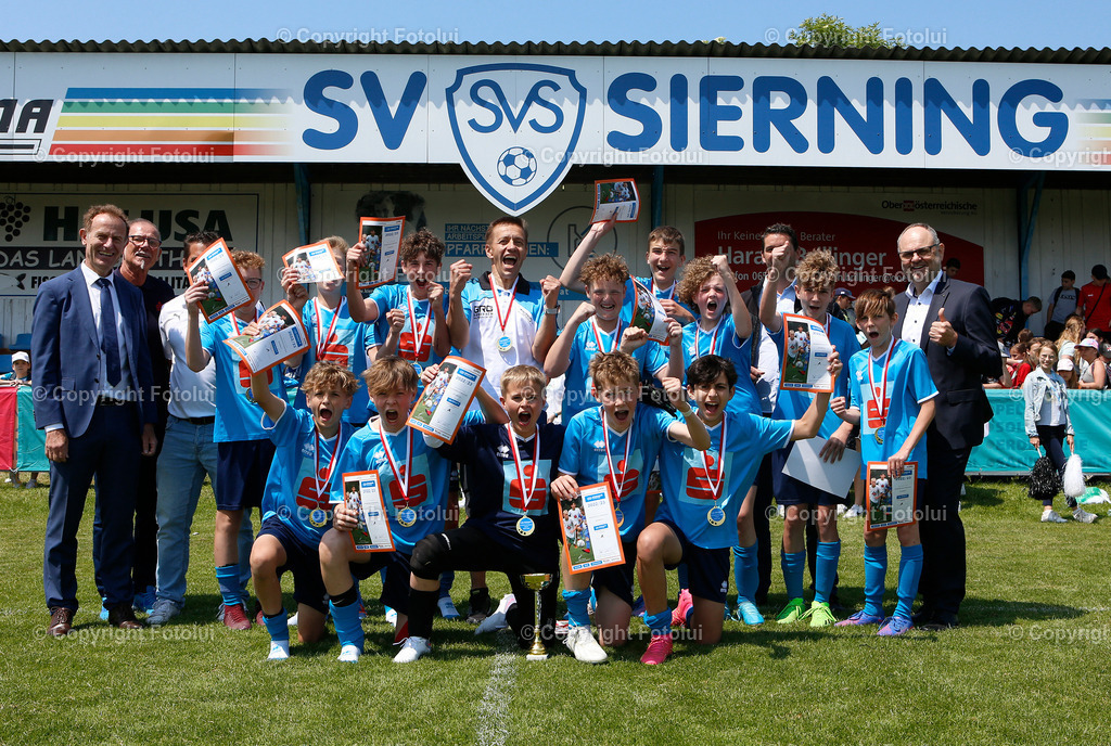 SCHUELERLIGA SPARKASSEOÖ2023_02 | SCHUELERLIGA SPARKASSE OÖ FINALE 2023 IM BILD :DIE SIEGREICHE MANNSCHAFT VONM BRG ROHRBACH FOTO:FOTOLUIS7PARKASSE 
