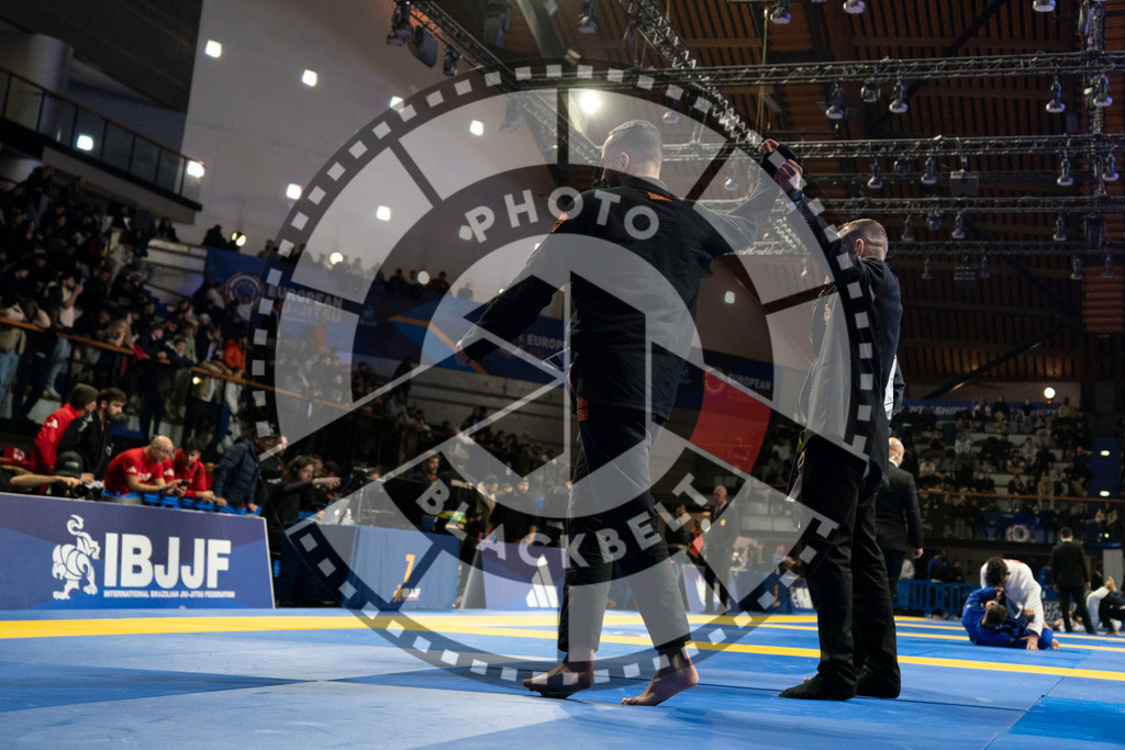 20240119PBB0897 | Fighters compete during the IBJJF European Championship in Paris, France, on January 19, 2024.