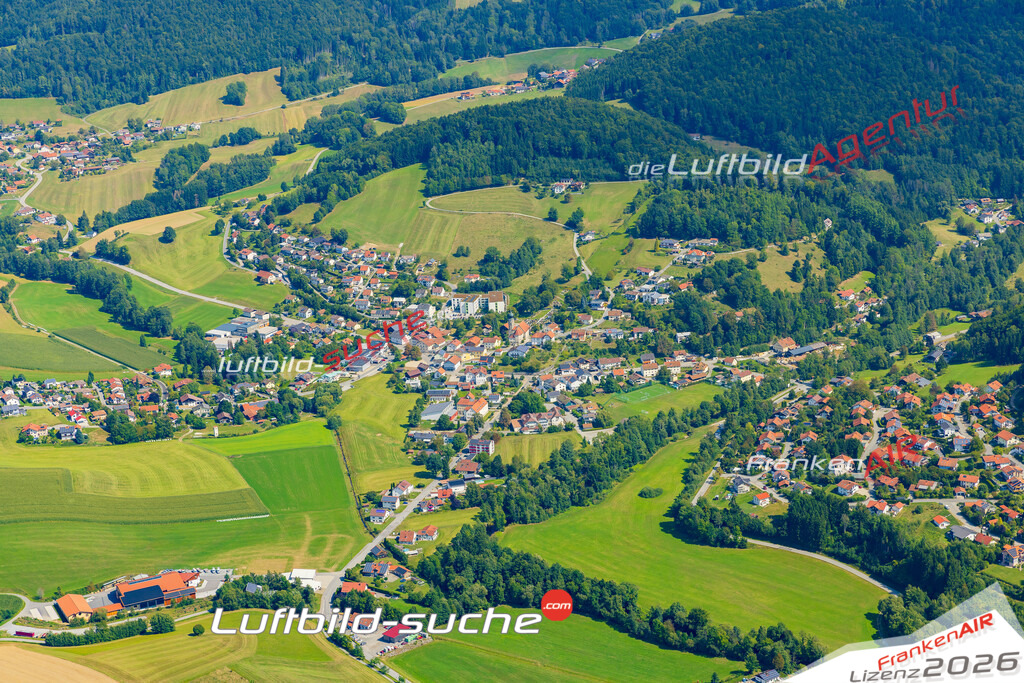 Luftaufnahme von  Ringelai - Die Luftaufnahme wurde 2025 vom UL-Flugzeug heraus erstellt ( keine Drohne ) - Hochauflösende Luftaufnahme - für professionelle Ausdrucke geeignet. Die Geschenkidee !Mit Lizenz und Bildrechte bestellbar