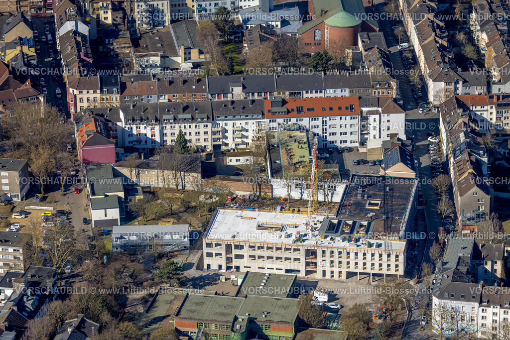 Dortmund250300240 | Luftbild, Diesterwegschule Neubau, Nordmarkt, Dortmund, Ruhrgebiet, Nordrhein-Westfalen, Deutschland