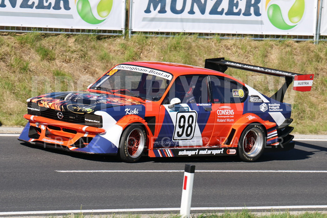 FIA European Hill Climb Championship – Rechberg 2026    | FIA European Hill Climb Championship at Rechberg, held from 24 to 26 April 2026 near Tulwitz, Styria, Austria. The image shows Hermann BLASL (AUT) Opel Kadett C Coupe 16V.     