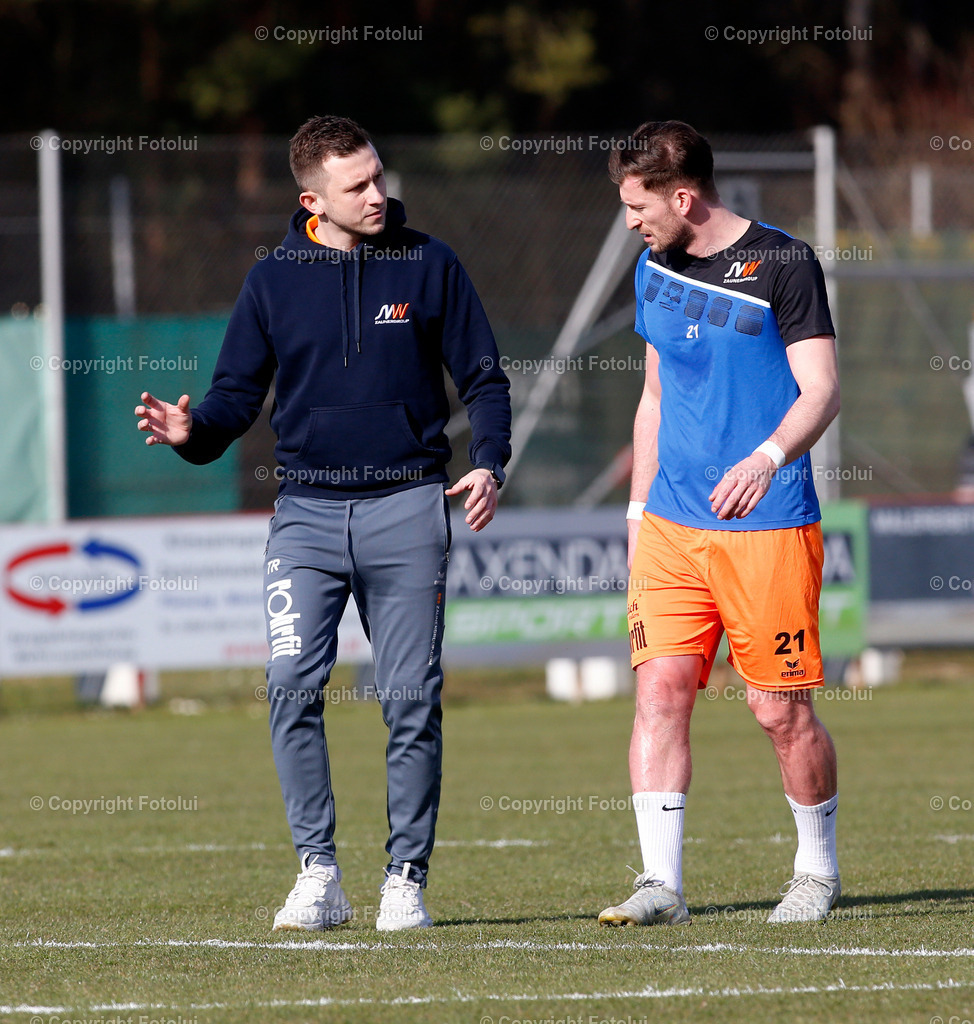 A_LUI_18032023_41 | SPORT,FUSSBALL,LT1 OOE LIGA ASKOE OEDT-SPG WALLERN/ST.MARIENKIRCHNEN 18.03.2023 IM BILD: TRAINER HORST HAIDACHER UND ALFONS DIEPLINGER  (BEIDE SPGWALLERN) FOTO:FOTOLUI