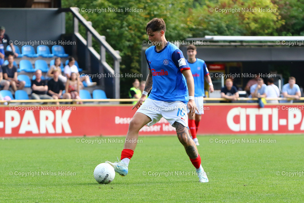 NH_HolsteinKielU23_1FCPhönixLübeck_RegionalligaNord_07092024 | #10 Noah Joshua Gumpert (Holstein Kiel U23)Fußball I Herren I Regionalliga Nord I Saison 2024-2025 I 8. Spieltag I Holstein Kiel U23 - 1. FC Phönix Lübeck I 07.09.2024 I Citti Fußball Park