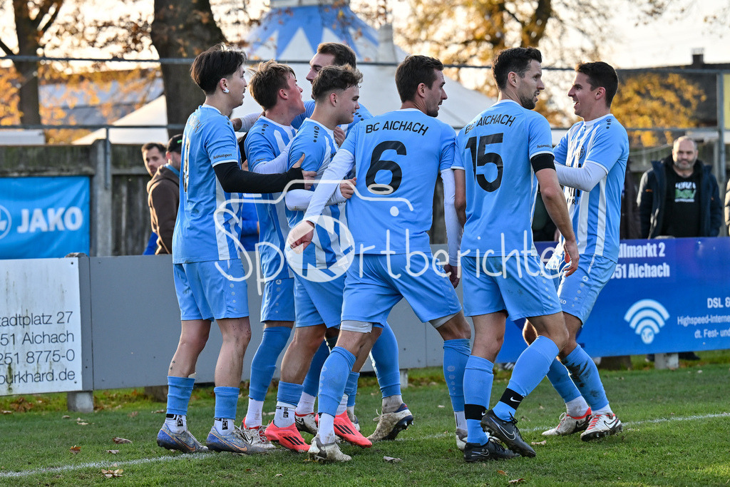 BC Aichach - BC Adelzhausen | Jubel nach 1-1