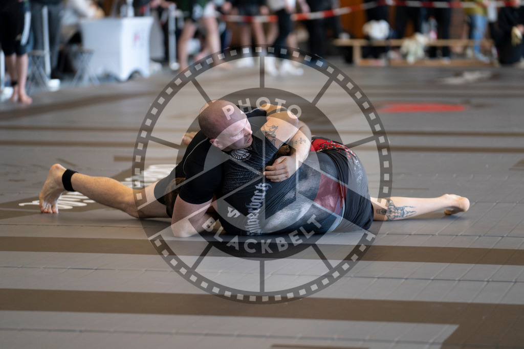 20240309PBB4153 | Fighters compete during the International Luta Livre (ILLCS) Spring Championship in Hannover, Germany, on March 9, 2024.