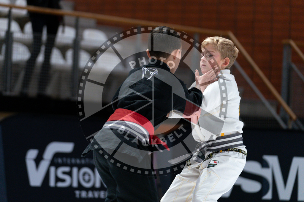 20241012PBB0256 | Athletes compete during the AJP Tour Europe Continental Jiu-Jitsu Youth Championship on October 12, 2024, in Almere near Amsterdam, Netherlands. © Chiara Dazi / photoblackbelt